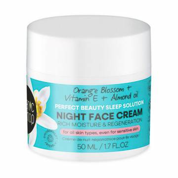 Ночной крем для лица Organic Shop Perfect Beauty Sleep Solution Night Face Cream, 50 мл Ночной крем для лица Organic Shop Perfect Beauty Sleep Solution Night Face Cream, 50 мл
