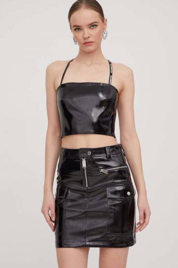 Юбка Karl Lagerfeld Jeans цвет чёрный mini карандаш Юбка Karl Lagerfeld Jeans цвет чёрный mini карандаш