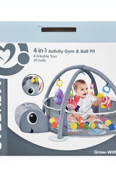 Детский развивающий коврик Menggao Черепашка с бортиками, с рождения, 96*69*54 см (668-99)