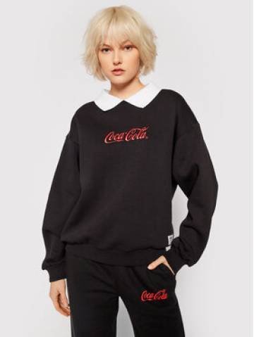 Local Heroes Світшот COCA-COLA Collar LHCCS008 Чорний Oversize Local Heroes Світшот COCA-COLA Collar LHCCS008 Чорний Oversize