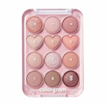 Палетка теней для век Colorgram Pin Point Eyeshadow Palette 01 Peach+Coral, 9.9 г Палетка теней для век Colorgram Pin Point Eyeshadow Palette 01 Peach+Coral, 9.9 г