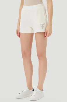 Женские белые шорты Белый S Guess V5GD19.KC3D2;G6K5