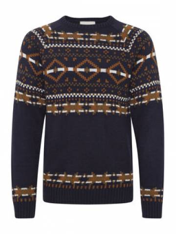 Blend Светр 20715871 Cиній Regular Fit Blend Светр 20715871 Cиній Regular Fit