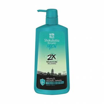 Мужской крем-гель для душа Shokubutsu Monogatari Moisture Relaxing Men Shower Cream, 450 мл Мужской крем-гель для душа Shokubutsu Monogatari Moisture Relaxing Men Shower Cream, 450 мл