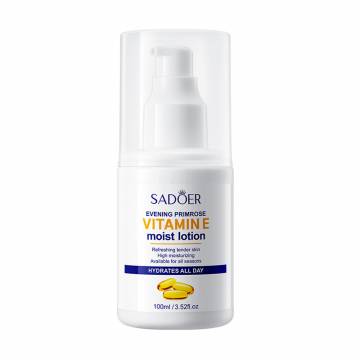 Лосьон для лица Sadoer Evening Primrose Vitamin E Moist Lotion с маслом вечерней примулы и витамином Е, 100 мл Лосьон для лица Sadoer Evening Primrose Vitamin E Moist Lotion с маслом вечерней примулы и витамином Е, 100 мл