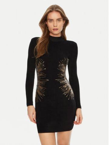 Marciano Guess Трикотажна сукня 5RGK67 5806Z Чорний Bodycon Fit Marciano Guess Трикотажна сукня 5RGK67 5806Z Чорний Bodycon Fit