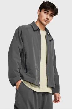 Мужская серая ветровка UA Unstoppable Vented Jkt Серый XL Under Armour 1383029-025