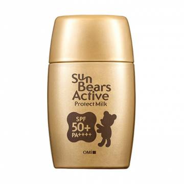 Солнцезащитное молочко для лица Omi Brotherhood Sun Bears Active Protect Milk SPF 50+ PA++++, 30 г Солнцезащитное молочко для лица Omi Brotherhood Sun Bears Active Protect Milk SPF 50+ PA++++, 30 г