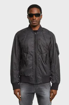 Мужской черный бомбер Черный L G-Star RAW D26882,E063