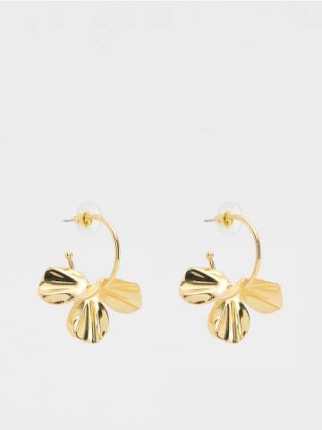 Reserved - Круглі сережки - золотий - 893CO-GLD Reserved - Круглі сережки - золотий - 893CO-GLD