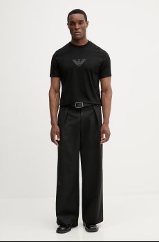 Хлопковая футболка Emporio Armani