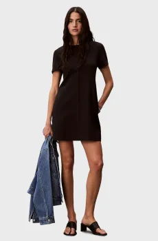 Женское черное платье A- PUNTO MILANO T Черный S Calvin Klein Jeans LV047C241G