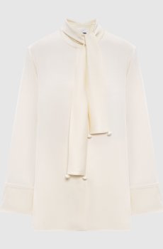 Бежевая блуза