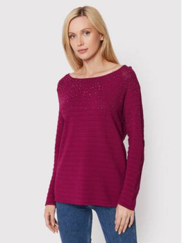 Joseph Ribkoff Светр 223955 Фіолетовий Regular Fit Joseph Ribkoff Светр 223955 Фіолетовий Regular Fit