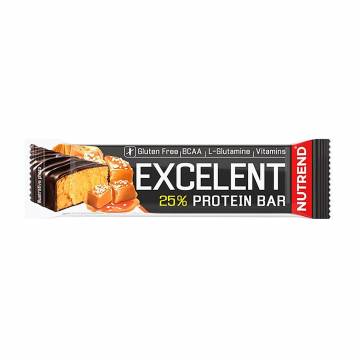 Протеиновый батончик Nutrend Excelent Protein Bar Salted Caramel, 85 г Протеиновый батончик Nutrend Excelent Protein Bar Salted Caramel, 85 г