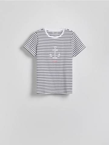 Reserved - Футболка з аплікацією - різнобарвний - WT065-MLC Reserved - Футболка з аплікацією - різнобарвний - WT065-MLC