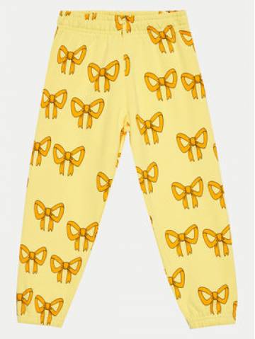 Mini Rodini Спортивні штани Bow 2473013323 Жовтий Regular Fit Mini Rodini Спортивні штани Bow 2473013323 Жовтий Regular Fit
