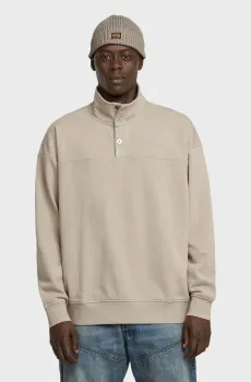 Мужская бежевая спортивная кофта Snap Бежевый L G-Star RAW D26306,D566