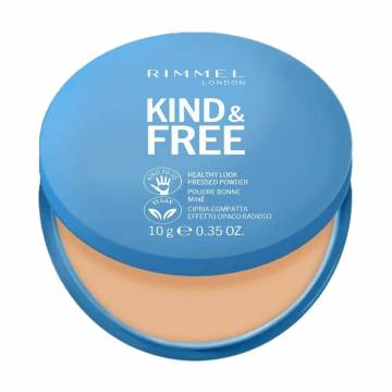 Компактная пудра для лица Rimmel Kind & Free Pressed Powder 20 Light, 10 г Компактная пудра для лица Rimmel Kind & Free Pressed Powder 20 Light, 10 г