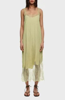 Женский салатовый сарафан Салатовый M Bimba Y Lola 261BR9053.11200