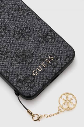 Чехол на телефон Guess A35 A356 цвет чёрный GUHCSA35GF4GGR Чехол на телефон Guess A35 A356 цвет чёрный GUHCSA35GF4GGR
