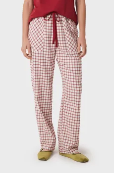 Женские брюки в клетку Разноцветный XS womensecret 3708467