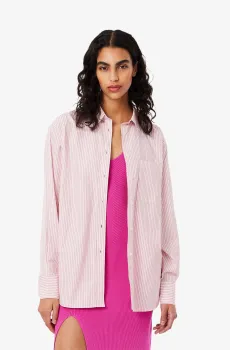 Женская розовая рубашка Розовый 38 Lacoste CF0215FLI