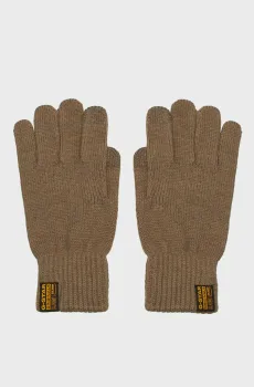 Мужские коричневые перчатки Effo Gloves Коричневый M G-Star RAW D25334,C754
