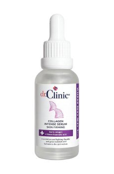 Интенсивная сыворотка для лица Dr.Clinic Collagen Intense Serum с коллагеном и веганской гиалуроновой кислотой, 30 мл