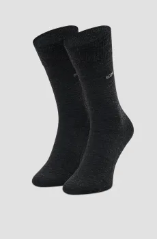 Мужские темно-серые шерстяные носки Серый 39-40 BOSS 50470009;012