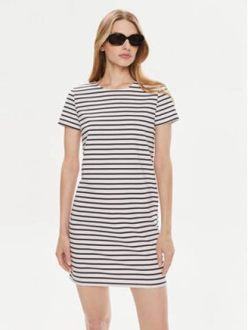 Vero Moda Повсякденна сукня Abby 10304718 Білий Regular Fit Vero Moda Повсякденна сукня Abby 10304718 Білий Regular Fit