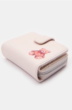 Гаманець із мотивом ведмедика - різнобарвний