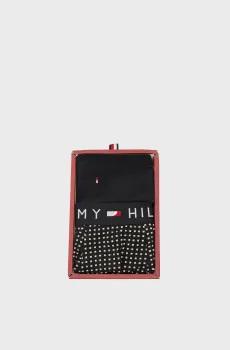 Мужской темно-синий комплект белья (боксеры, носки) TRUNK PRINT & SOCK SET Синий M Tommy Hilfiger UM0UM02900