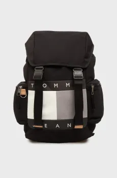 Мужской черный рюкзак ARCHIVE Черный ONESIZE Tommy Jeans AM0AM13731