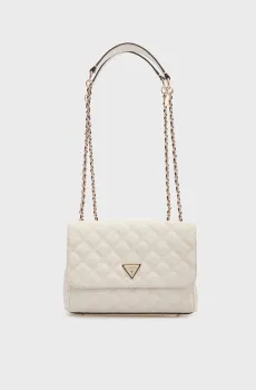 Женская белая сумка GIULLY II 2 COMP Белый ONESIZE Guess HWQG9673200