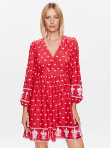 Pepe Jeans Повсякденна сукня Batia PL953233 Червоний Regular Fit Pepe Jeans Повсякденна сукня Batia PL953233 Червоний Regular Fit