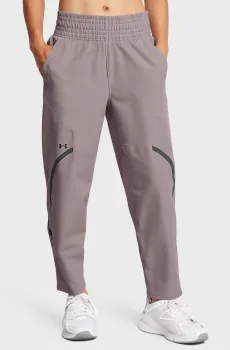 Женские пудровые спортивные брюки UA Unstoppable Ankle Pants Розовый M Under Armour 1382741-015