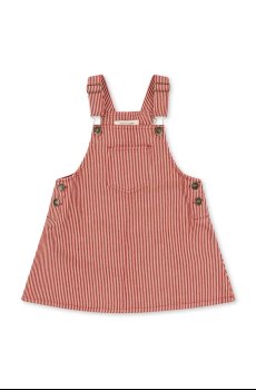 Хлопковое детское платье Konges Sløjd LUC SPENCER DRESS GOTS