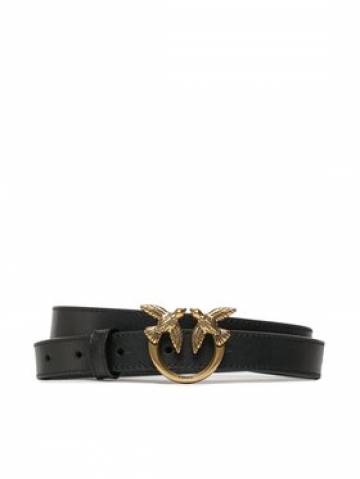 Pinko Жіночий ремінь Love Berry H2 Belt PE 23 PLT01 100143 A0F1 Чорний Pinko Жіночий ремінь Love Berry H2 Belt PE 23 PLT01 100143 A0F1 Чорний