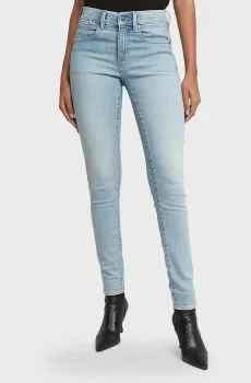 Женские голубые джинсы Lhana Skinny Wmn Голубой 26-30 G-Star RAW D19079,D634