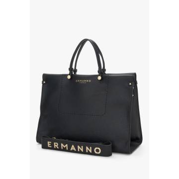 Сумка чорна Ermanno Firenze ER00115355 Сумка чорна Ermanno Firenze ER00115355