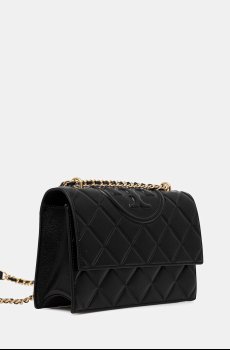 Кожаная сумочка Tory Burch Fleming