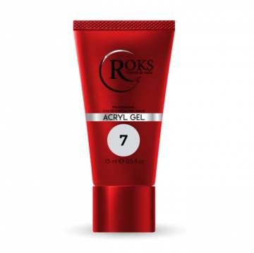 Акрил-гель для ногтей Roks Acryl Gel №7, 15 мл Акрил-гель для ногтей Roks Acryl Gel №7, 15 мл