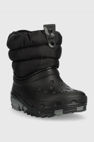 Детские сапоги Crocs цвет чёрный Детские сапоги Crocs цвет чёрный