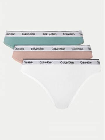 Calvin Klein Underwear Набір з 3 пар класичних трусів 000QD5207E Кольоровий Calvin Klein Underwear Набір з 3 пар класичних трусів 000QD5207E Кольоровий