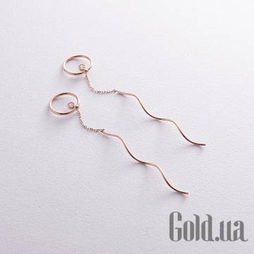 Серьги с подвесками Украина