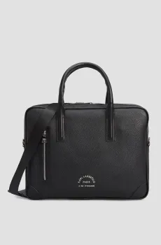 Мужская черная сумка для ноутбука Черный ONESIZE Karl Lagerfeld 502451.815902;990