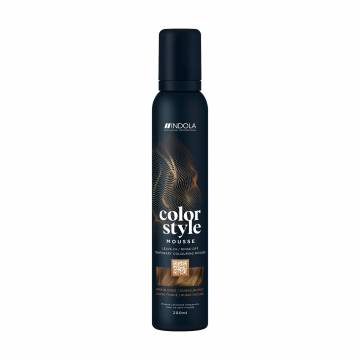 Оттеночный мусс для укладки волос Indola Color Style Dark Blonde, 200 мл Оттеночный мусс для укладки волос Indola Color Style Dark Blonde, 200 мл