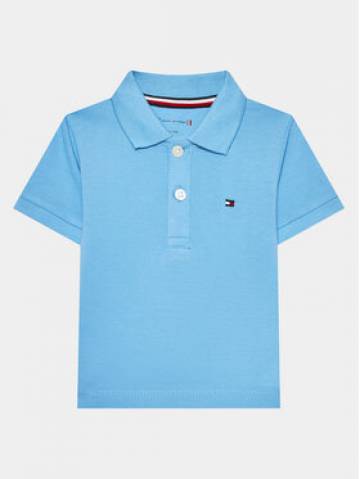 Tommy Hilfiger Поло KN0KN01610 Блакитний Regular Fit Tommy Hilfiger Поло KN0KN01610 Блакитний Regular Fit