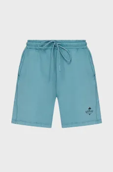 Женские бирюзовые шорты Бирюзовый S Replay W8590B.000.23158HG